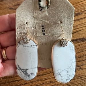 NWT Anthropologie earrings. This would make a perfect Christmas gift!